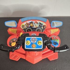 Paw Patrol Red and Black Learning Toy Spaceship Cockpit